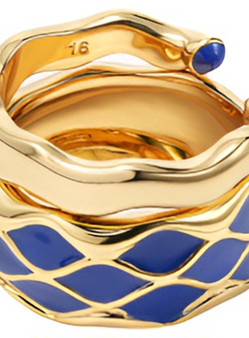 苏美圣蛇戒指大英博物馆联名