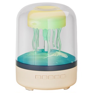 水母琉璃音响音箱家用小型户外灯男女朋友七夕礼物低音炮卡哈电脑
