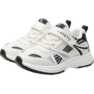 卡特兔儿童运动鞋男童2024秋季新款防滑耐磨网眼透气女童跑步鞋