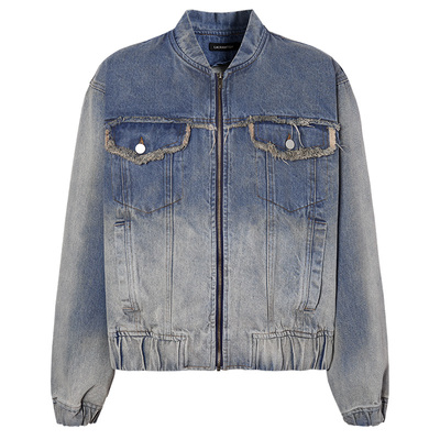 LACRAWFISH港风复古牛仔外套