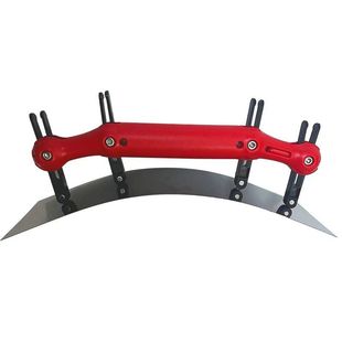 可调节圆弧抹灰刀刮腻子神器弧形抹子圆弧刮板圆柱内外弧收光工具