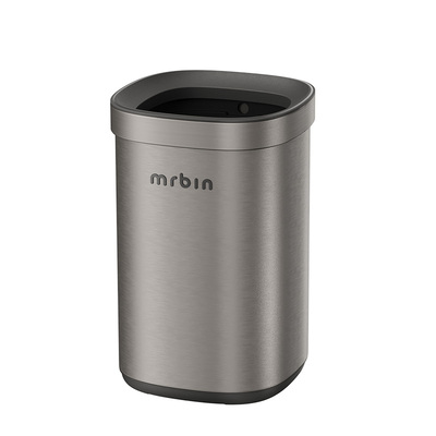 麦桶桶黑标无盖直投双层垃圾桶