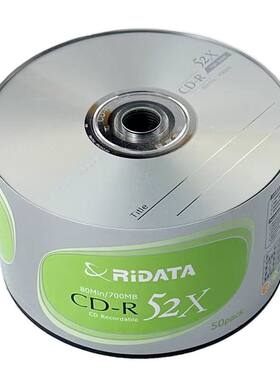 铼德商务CD银面52X刻录盘700M
