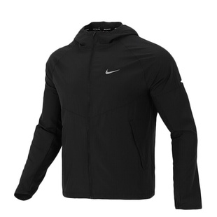 Nike耐克薄款外套男装夏季运动服休闲透气连帽防风夹克DD4747-010
