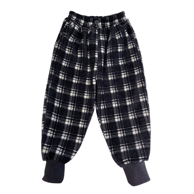 80码-150码加绒格子裤