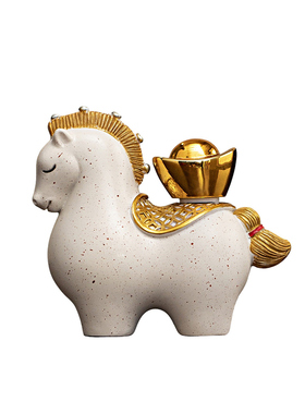 2026国潮马年吉祥生肖马摆件礼盒