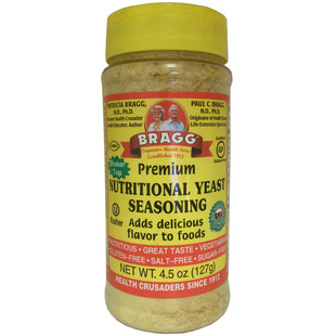 原装进口正品bragg营养酵母粉即食非活性nutritional yeast素食用