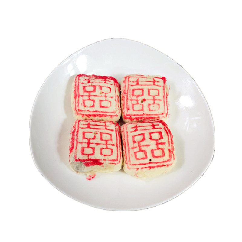 清真桂顺斋天津小八件喜字饼豆沙