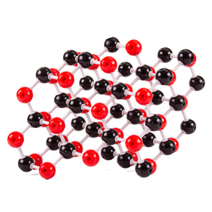 化学分子结构模型球棍比例模型大号金属杆演示版物质结构选修三部分晶体18种套装红磷白磷氯化钠离子堆积铜镁