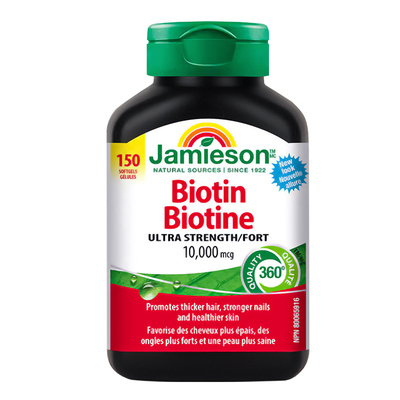 Jamieson生物素10000mcg150粒