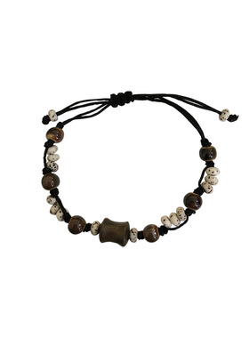 复古民族风竹节串珠手链男女手串