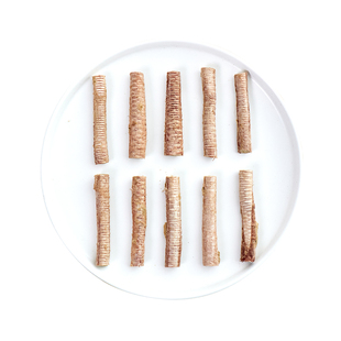 狗狗零食冻干鹅喉管夹心棒鸡肉三文鱼泰迪金毛幼犬奖励耐咬磨牙棒