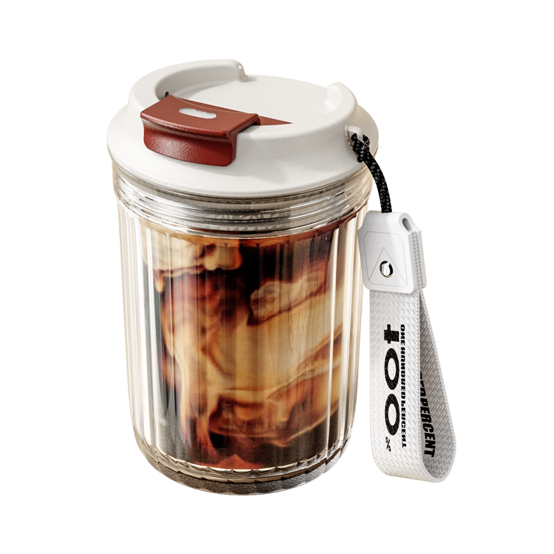 【可用微波炉加热】玻璃杯豆浆杯