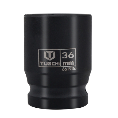 风炮套筒重型气动扳手19接口36mm六角中型风炮套筒3/4中风动筒头