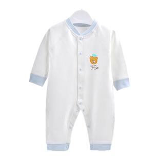 0一2月新出生婴儿衣服贴身3一两三个月小月龄宝宝早春连体衣纯棉6