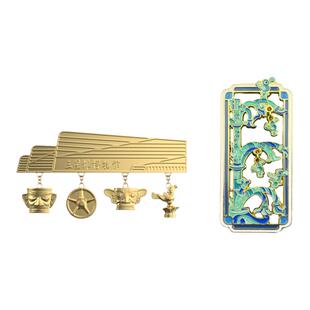 三星堆博物馆文创文物金属冰箱贴磁吸磁贴家用冰箱装饰礼物纪念品