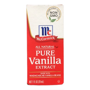 McCormick Pure Vanilla Extract味好美香草精蛋糕面包烘焙原料