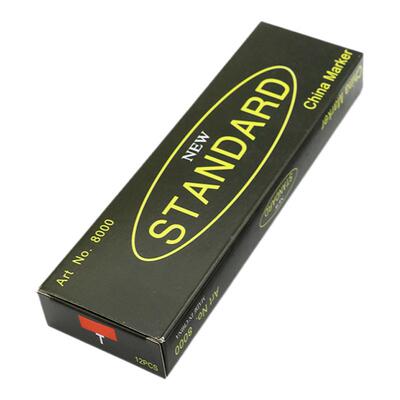 STANDARD南韩拉线蜡笔8000手撕免削卷纸拖线点位笔服装记号笔白色