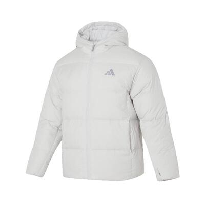 Adidas阿迪达斯男装2025冬季新款BASIC DOWN JKT连帽羽绒服KC2477