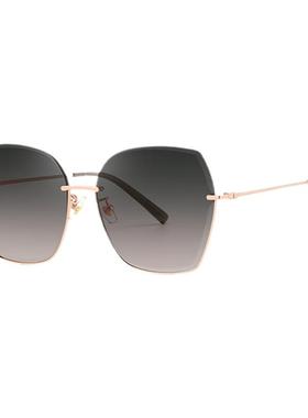 德国蓝族LANZOOM太阳镜女款高级感大脸显瘦防紫外线防晒遮阳墨镜