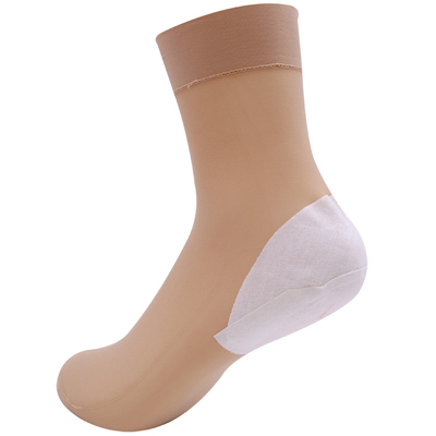 防裂袜子女中筒简约四季紫燕薄丝
