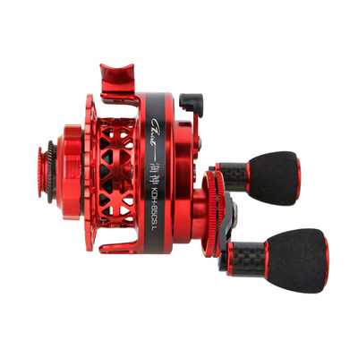 全金属筏钓轮点放出线冰钓轮