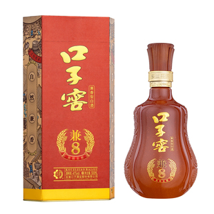 口子窖 兼8 兼香型 41° 500ml 单瓶装 兼香型安徽纯粮口粮白酒