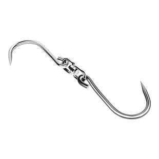 不锈钢挂肉钩子杀猪吊钩牛羊肉挂钩大全吊腊肉屠宰肉勾卖肉挂肉钩