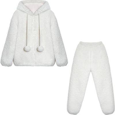 bananagirl女士加厚保暖家居服