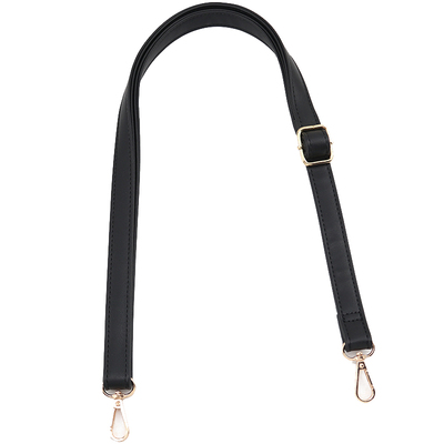 黑色皮包带斜挎替换加长可调节
