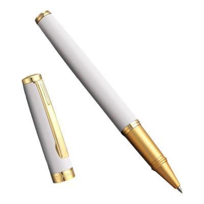 商务高档白色金属签字笔