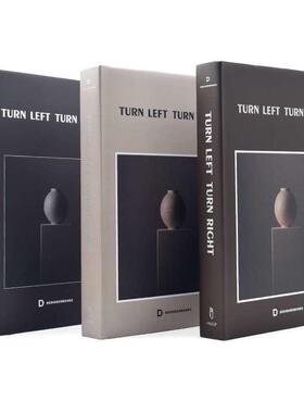 简约现代北欧风格真书装饰品英文硬壳道具摆设创意客厅书柜摆件