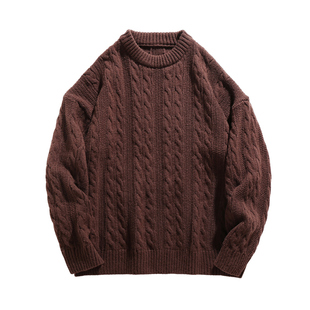 班尼路SK男士打底衫情侣毛衣秋冬款慵懒风2026新款针织毛线衣男YS