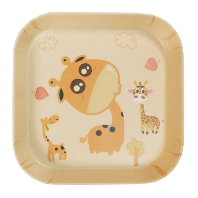 时尚竹纤维防摔个性加厚小碟子