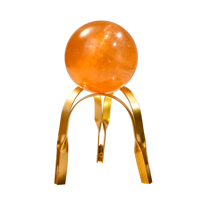 白水晶银时普琳丝海蓝宝摆件