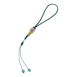 紫砂壶绳茶壶绳手工编织茶壶盖防摔绳系壶绳绑壶排水茶具配件茶道