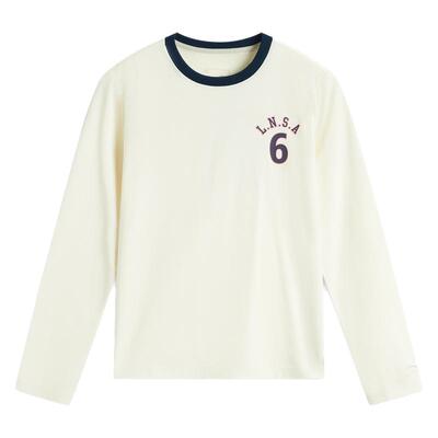 李宁正品女大童冰感舒适长袖T恤