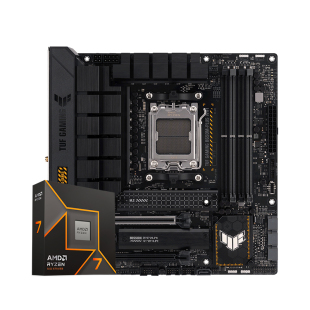 AMD 锐龙 R5 9600X/R7 9700X 9800X3D 搭 华硕B850M 主板CPU套装