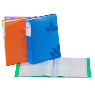 a5文件夹生字卡片多层学生识字卡片透明保护插页100袋小学生保护册环保收纳袋资料册袋票据办公文具用品