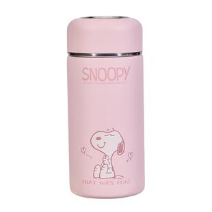 史努比口袋保温杯女迷你小巧便携学生小容量水杯子316不锈钢泡茶
