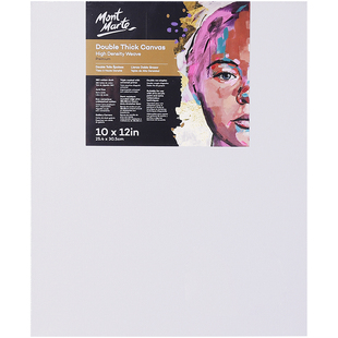 蒙玛特 加厚油画画框纯棉油画布带框画板油画颜料布面专业级空白内框丙烯肌理画画框带画布专用材料套装工具