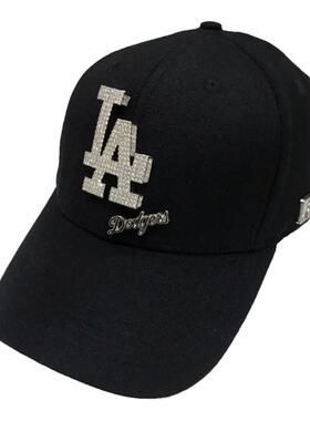 棒球帽nyMLB亮钻帽ny闪钻帽