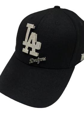 棒球帽nyMLB亮钻帽ny闪钻帽