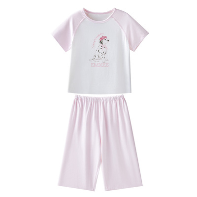 嫚熙宝宝家居服夏季空调服凉感