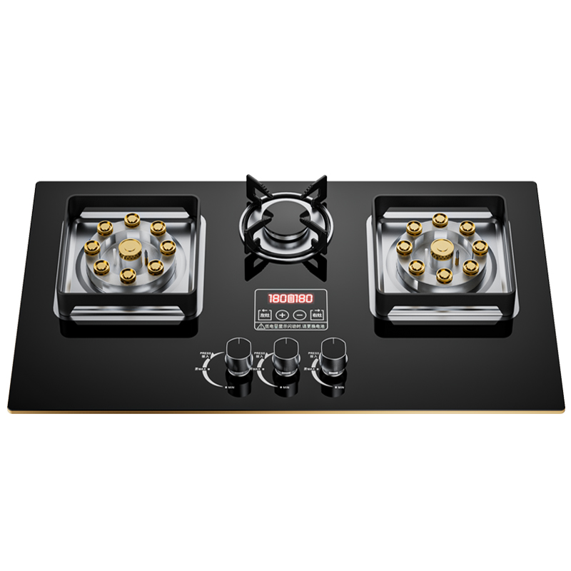 樱花燃气灶双灶家用嵌入式天然气灶台式液化气节能猛火煤气炉灶具