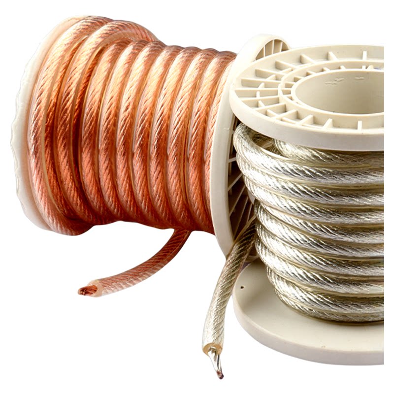 包塑圆铜绞线加塑PVC透明绝缘线TJRV高压1KV接地线镀锡静电软连接