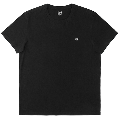 Lee26春夏新品标准版索罗娜圆领小Logo贴布防晒轻薄男短袖T恤潮流