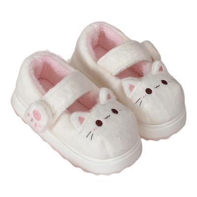 细细条软萌小猫爪lolita鞋冬