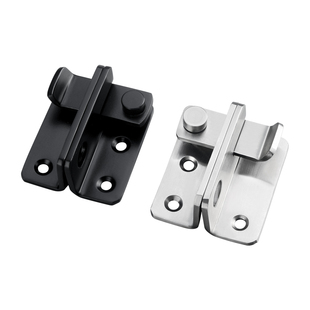 免打孔不锈钢门扣门闩锁扣门鼻子门栓搭扣锁老式木门明装插销门锁