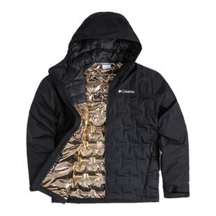 2025秋冬哥伦比亚户外男金点热保暖防水羽绒服外套WE7857/XE4190